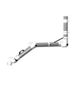 Alsident System 50 Absaugarm Wandmontage / 3 Gelenke