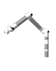 Absaugarm stehend DN75